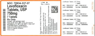 Label (70934 337 07   Rev A 04 19)